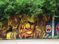 Art along the wayside Barbados