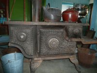Old stove found in Manitoba Canada
