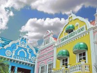 Aruba in pastel Oranjestad