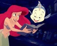 ariel and flounder