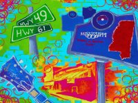 Mississippi State painting by Frank Nota