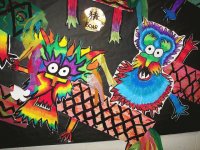 Chinese Dragons by Paintbrush
