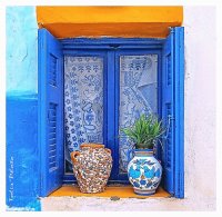 Windows in Greece True Grecian Urns