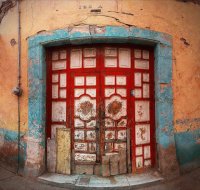 Doors in Matehuala Mexico