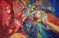 Peacocks and Butterflies art