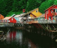 Ketchikan village Alaska