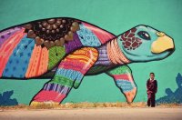 Street art Utopia Tijuana Mexico