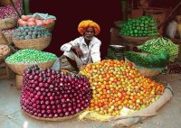 At the market India