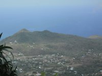 View from Climb of Mt. Nevis