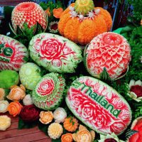 Fruit carving
