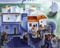 Dancing in the village by Mário Elóy