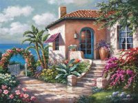 House near the Lake by Sung Kim