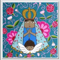 Brasilian embroidery by Djanira