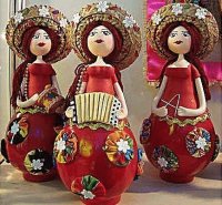 Brasilian Puppets painting