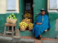 Fruit seller Bogota