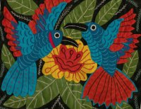 Panamian Pillow made by the Kuna Indians
