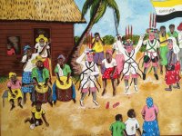 Garifuna art from Belize