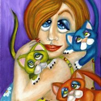 The Cat lover by Alma Lee