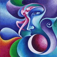 Iranian Woman art