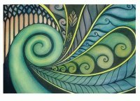 Maori Kuru pattern by Raewijn Harris