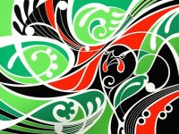 Ataahua art by Shane Hansen New Zealand