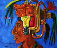 Mayan art by Osvaldo Vasquez