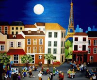 Ana Sánchez Marín. Pintura naif