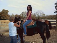 Khelcy on the Horse :)