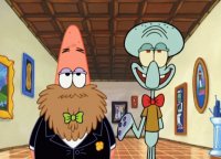 patricio y calamardo