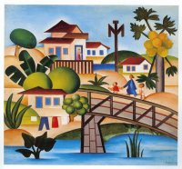 Village by Tarsila do Amaral