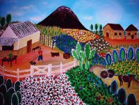 Mexican Farm by Pristine Cartera