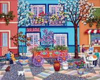 The Flower Wagon by Laura Vidra