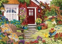 Flower Garden by Claire Laliberte