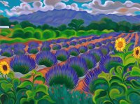 Lucious Lavender, Los Poblanos by Tracy Turner