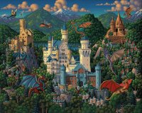 Imaginary Dragons and Castle Neuschwanstein