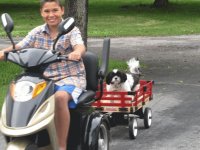 Yeah! Another wagon ride !