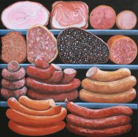German Sausages by Gale Waller