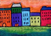 Munich Kandinsky Cityscape