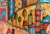 Funky little City by Jodi Ohl