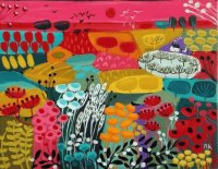 Colorful Garden by Carme Navarro González
