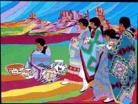 Native art in Death Valley