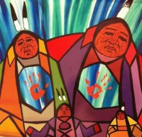 Native Indian art by Jerry Whitehead