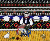 Naive Romanian art by Ioana Lutai