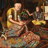 Iranian Carpet Factory by Nami Petgar