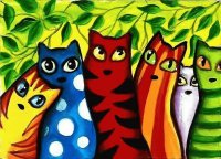 Bright Cats by Ani Taware