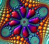 Quilted fractal
