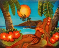 Resting under the Banana Tree by Robin Bones