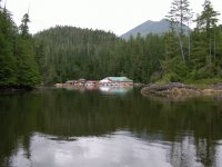 Fish Camp Vancouver Island Canada