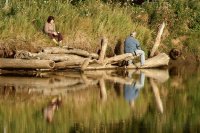 Sakatawahk Fishing Slave Lake Alberta Canada