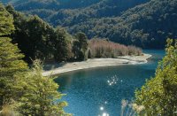 Lago Curruhué. Neuquén. Argentina
